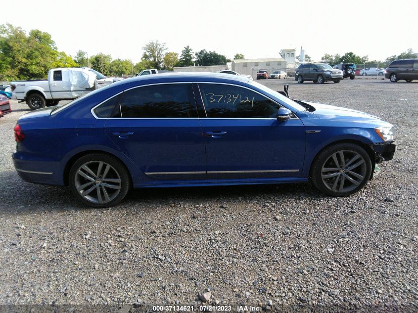 2017 VOLKSWAGEN PASSAT R-LINE W/COMFORT PKG - 1VWDT7A36HC055814