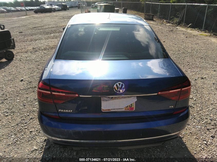 2017 VOLKSWAGEN PASSAT R-LINE W/COMFORT PKG - 1VWDT7A36HC055814