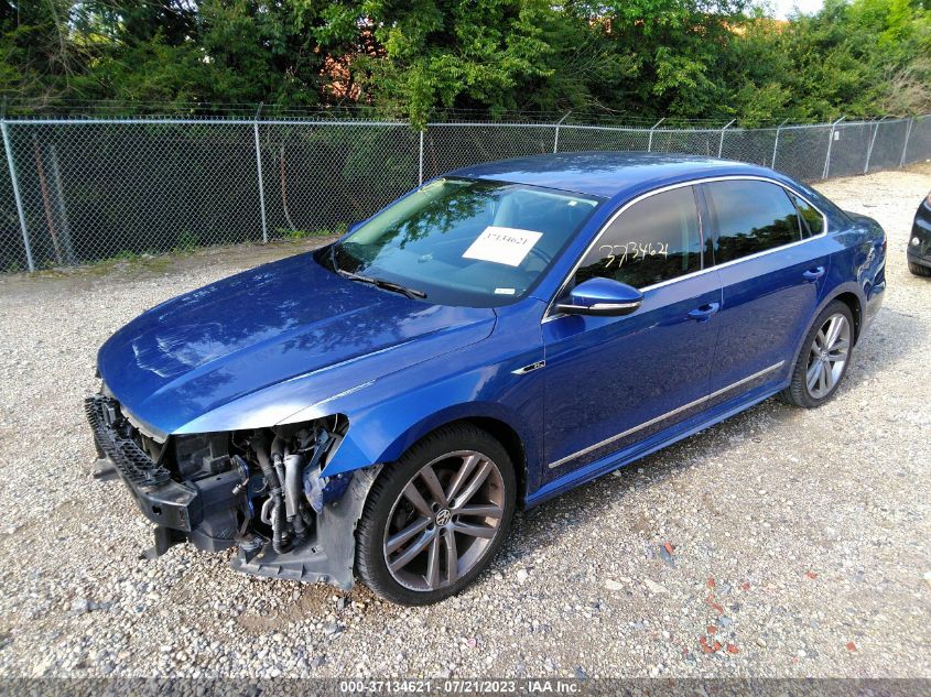 2017 VOLKSWAGEN PASSAT R-LINE W/COMFORT PKG - 1VWDT7A36HC055814