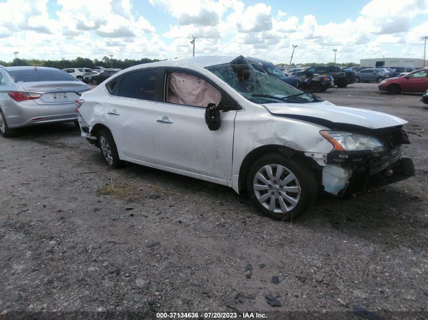 2015 NISSAN SENTRA S/SV/SR/SL - 3N1AB7AP3FL673527