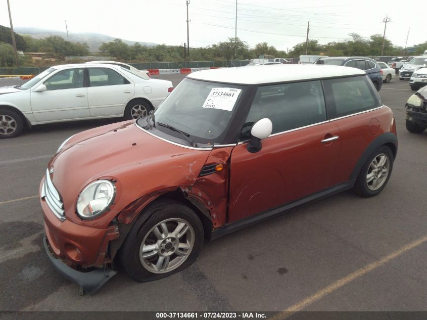 2013 MINI COOPER HARDTOP - WMWSU3C5XDT549356