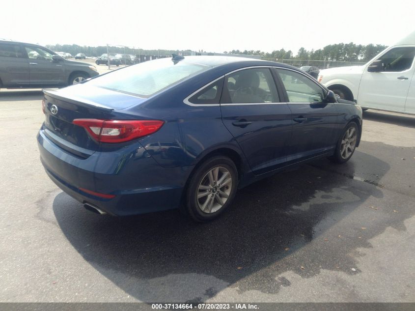 2016 HYUNDAI SONATA 2.4L SE - 5NPE24AF3GH339536