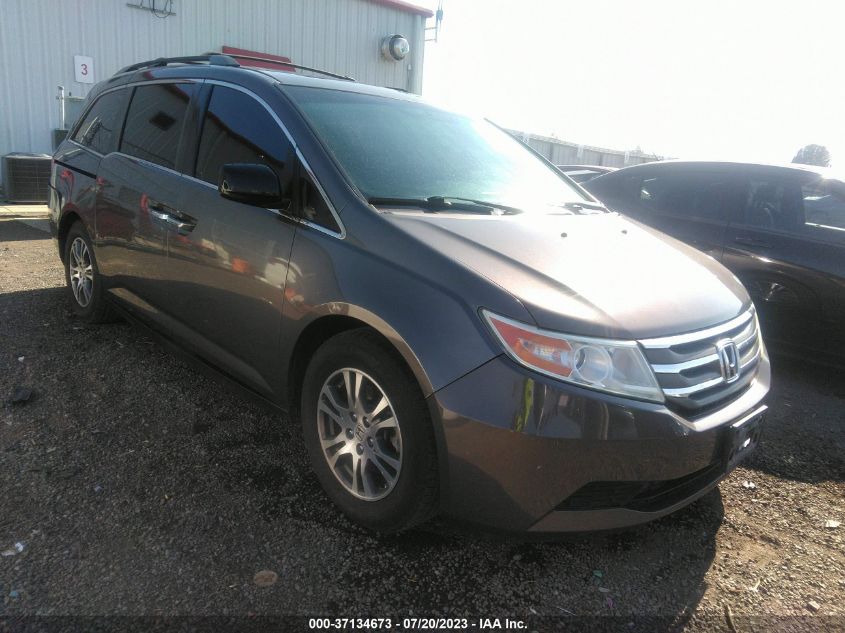 2013 HONDA ODYSSEY EX-L - 5FNRL5H65DB044197