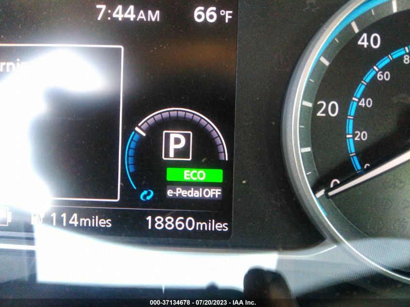 2019 NISSAN LEAF S - 1N4AZ1CP3KC306853