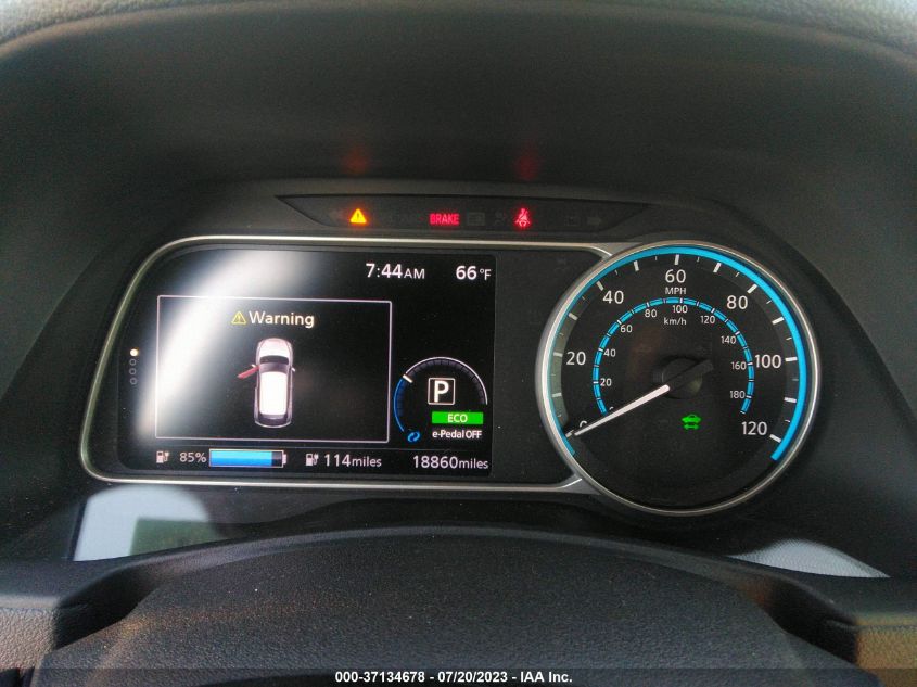 2019 NISSAN LEAF S - 1N4AZ1CP3KC306853