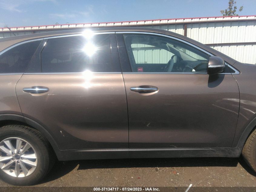 2019 KIA SORENTO LX - 5XYPG4A36KG479256