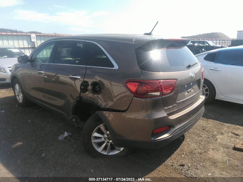 2019 KIA SORENTO LX - 5XYPG4A36KG479256