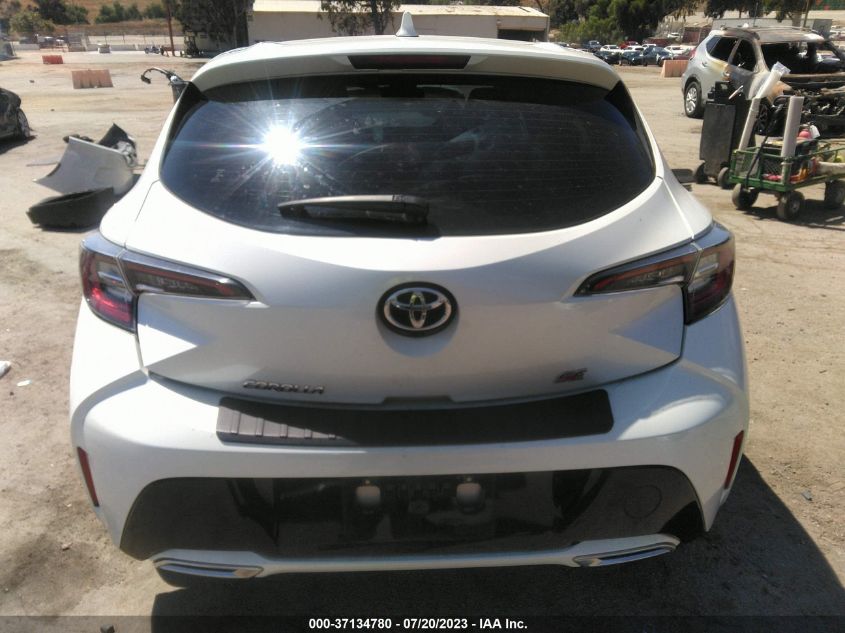 2019 TOYOTA COROLLA HATCHBACK SE/XSE JTNK4RBE1K3038196