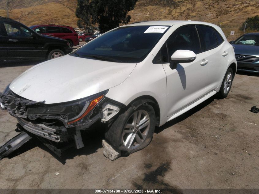 2019 TOYOTA COROLLA HATCHBACK SE/XSE JTNK4RBE1K3038196