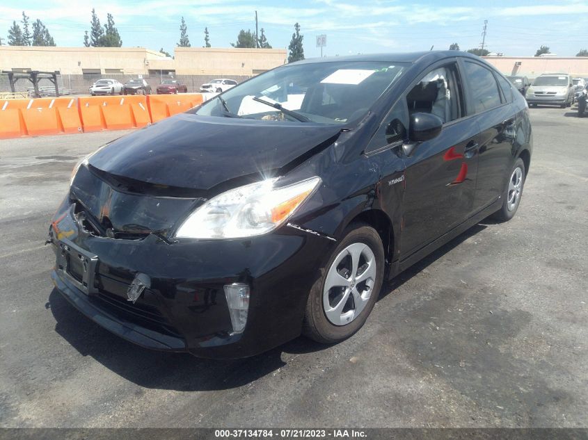 2014 TOYOTA PRIUS FOUR/FIVE/THREE/ONE/TWO - JTDKN3DU3E0372898