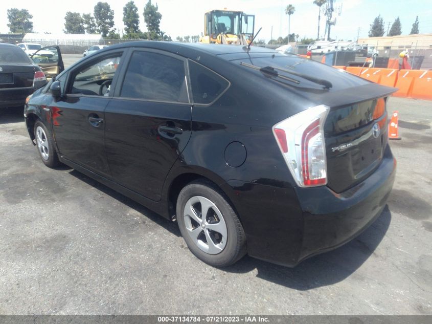 2014 TOYOTA PRIUS FOUR/FIVE/THREE/ONE/TWO - JTDKN3DU3E0372898