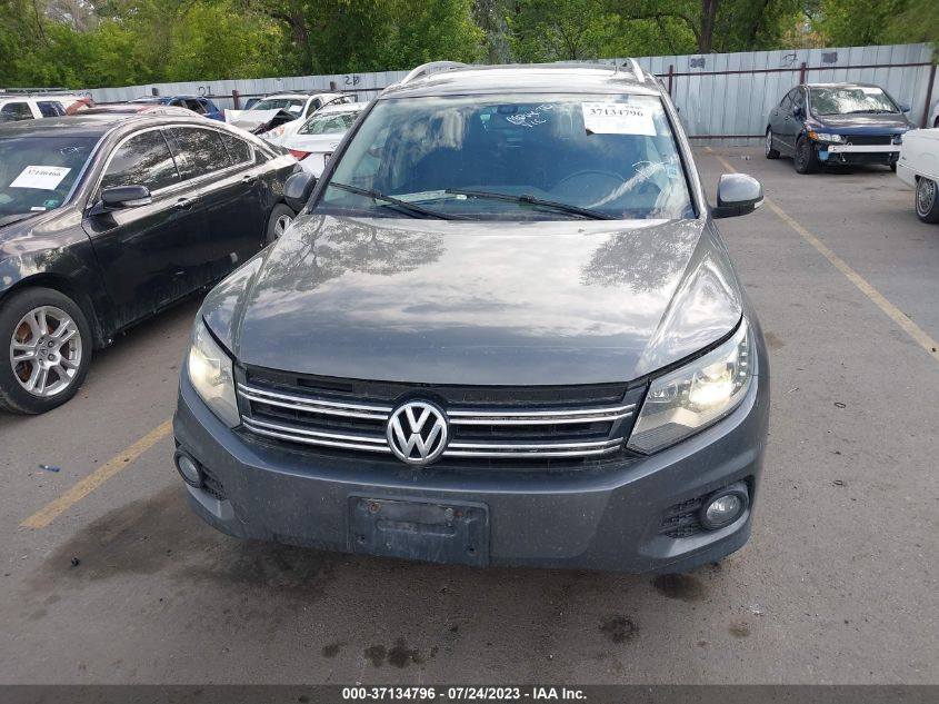 2016 VOLKSWAGEN TIGUAN S/SE/SEL/R-LINE - WVGBV7AX6GW511570