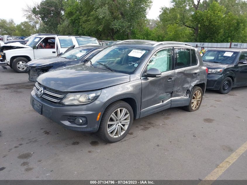 2016 VOLKSWAGEN TIGUAN S/SE/SEL/R-LINE - WVGBV7AX6GW511570