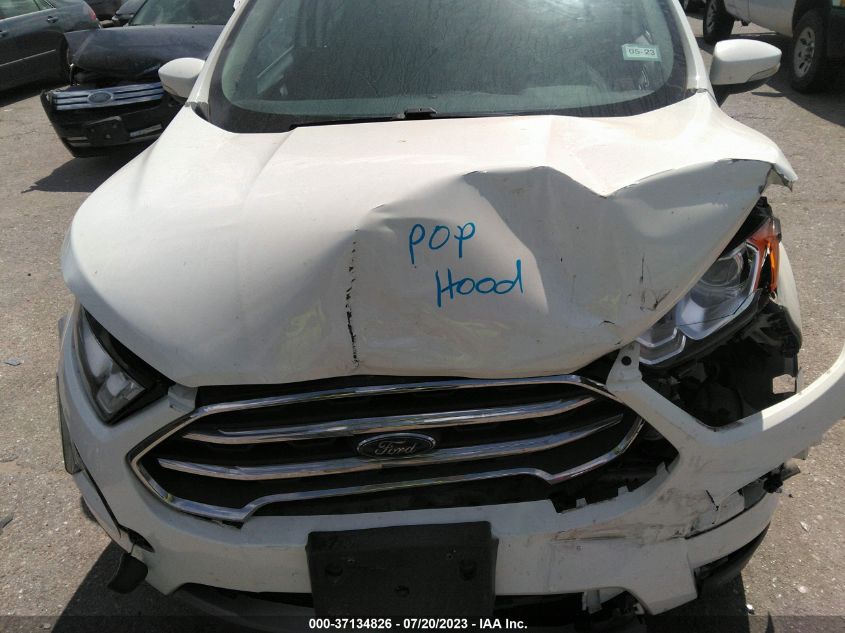 2020 FORD ECOSPORT TITANIUM - MAJ6S3KL9LC393003