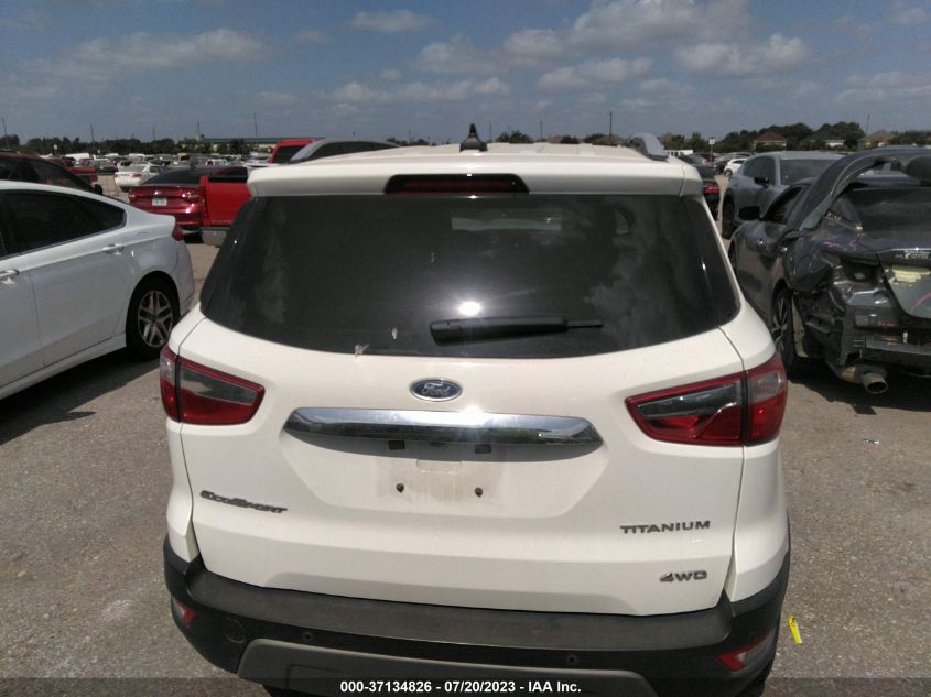2020 FORD ECOSPORT TITANIUM - MAJ6S3KL9LC393003