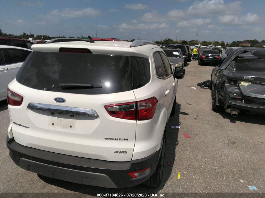 2020 FORD ECOSPORT TITANIUM - MAJ6S3KL9LC393003