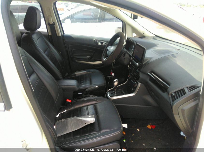 2020 FORD ECOSPORT TITANIUM - MAJ6S3KL9LC393003