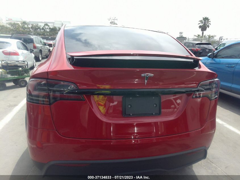2022 TESLA MODEL X - 7SAXCAE55NF343804