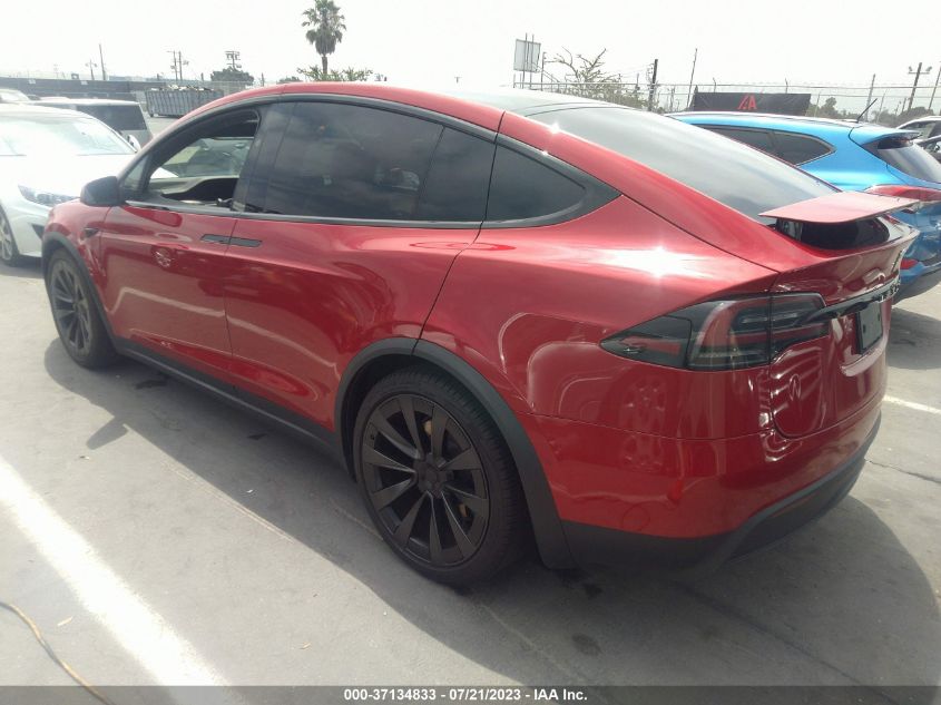 2022 TESLA MODEL X - 7SAXCAE55NF343804