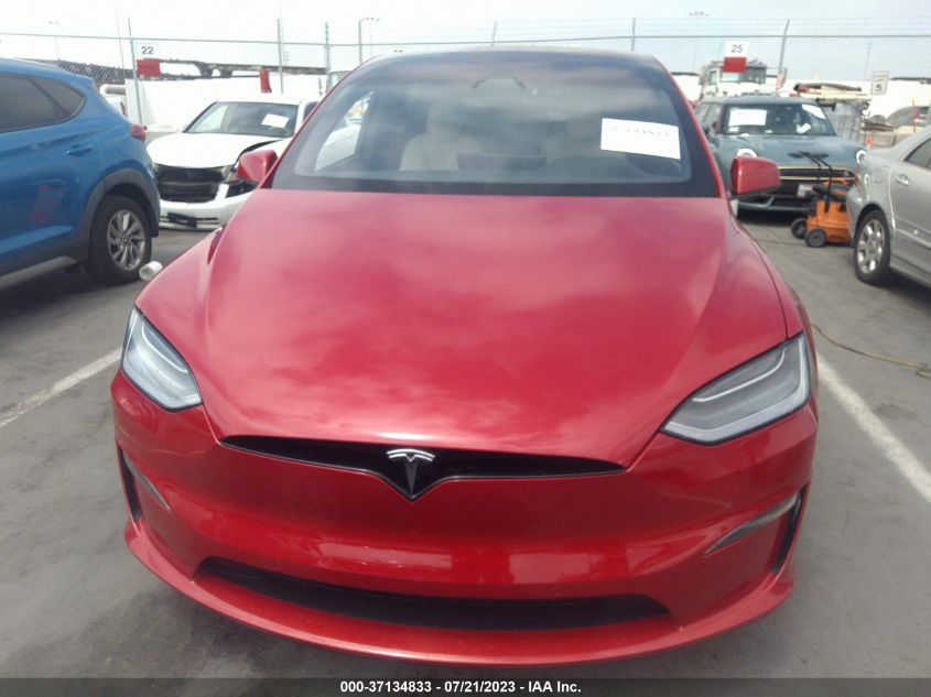 2022 TESLA MODEL X - 7SAXCAE55NF343804