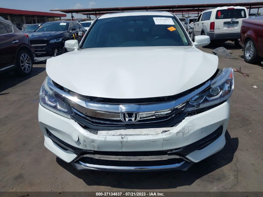 2016 HONDA ACCORD SEDAN EX - 1HGCR2F76GA029981