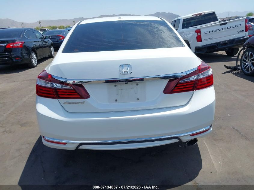 2016 HONDA ACCORD SEDAN EX - 1HGCR2F76GA029981