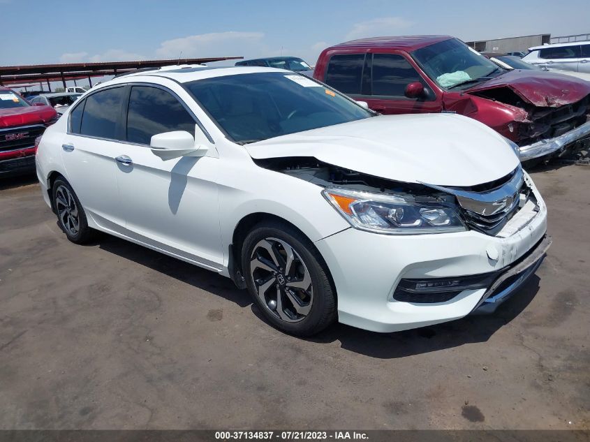2016 HONDA ACCORD SEDAN EX - 1HGCR2F76GA029981