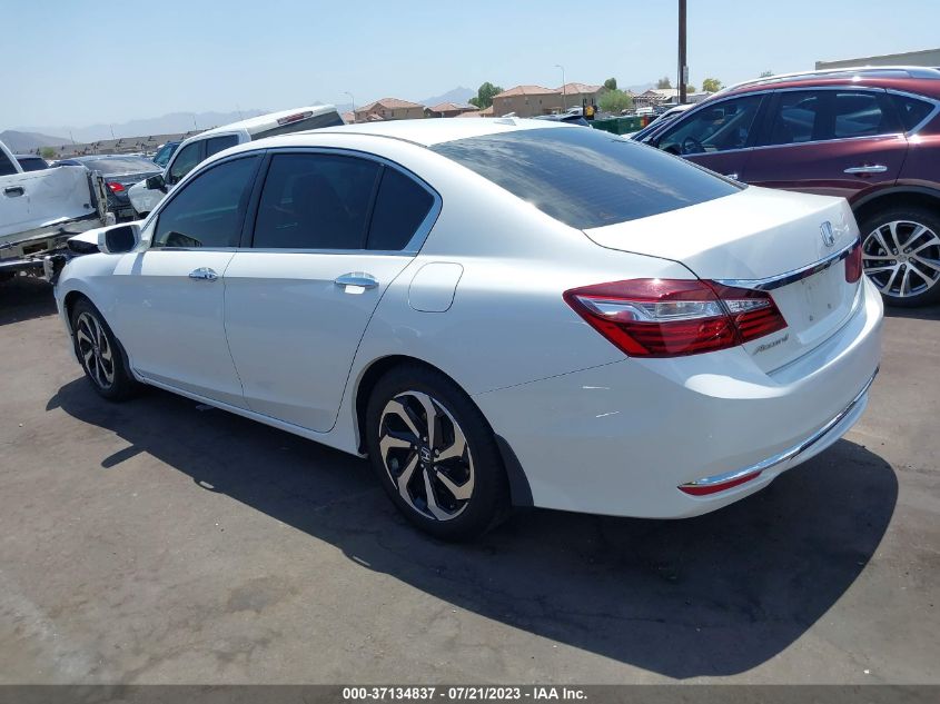 2016 HONDA ACCORD SEDAN EX - 1HGCR2F76GA029981