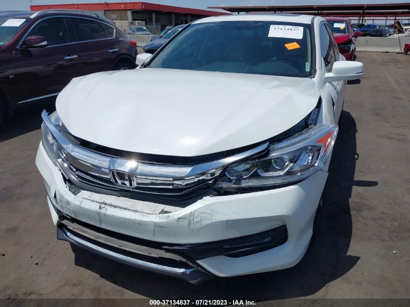 2016 HONDA ACCORD SEDAN EX - 1HGCR2F76GA029981