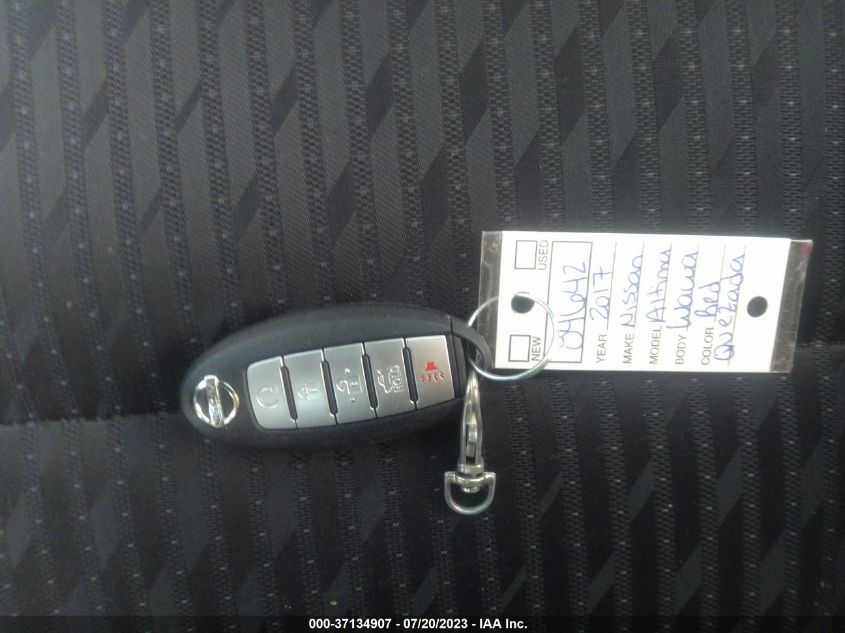 2017 NISSAN ALTIMA 2.5 S - 1N4AL3AP1HC274896