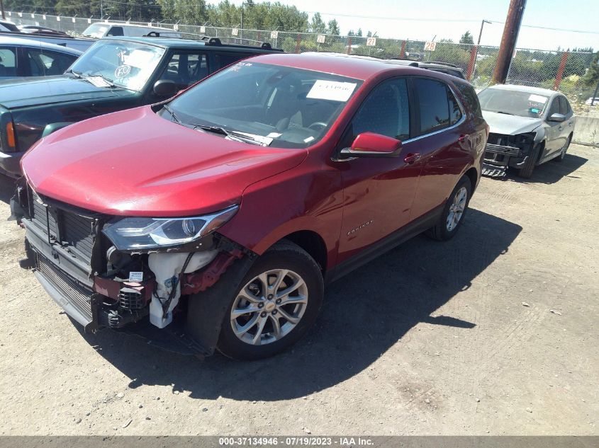 2021 CHEVROLET EQUINOX LT - 2GNAXUEV2M6100200