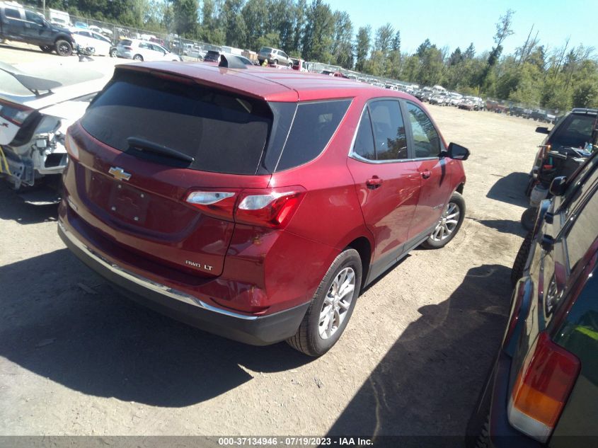 2021 CHEVROLET EQUINOX LT - 2GNAXUEV2M6100200
