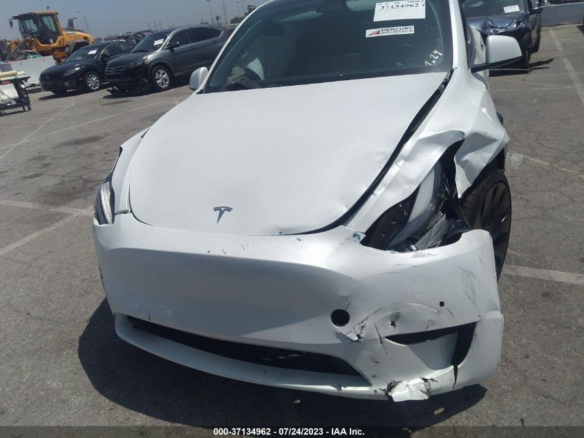 2022 TESLA MODEL Y PERFORMANCE - 7SAYGDEF5NF485718