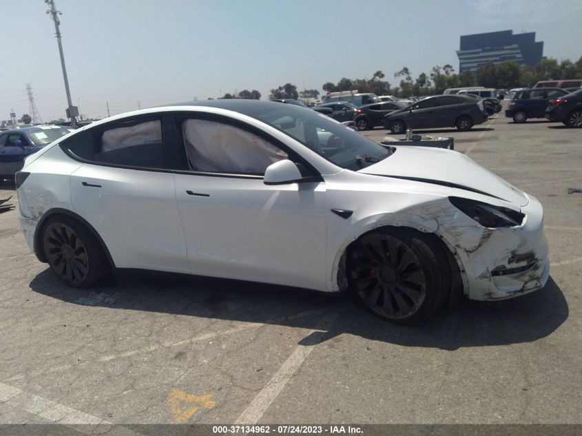 2022 TESLA MODEL Y PERFORMANCE - 7SAYGDEF5NF485718