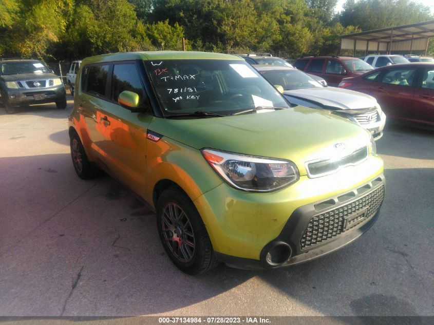 2015 KIA SOUL + - KNDJP3A50F7781131