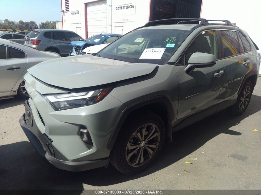 VIN JTMB6RFV8ND521160 2022 TOYOTA RAV4 HYBRID XLE PREMIUM