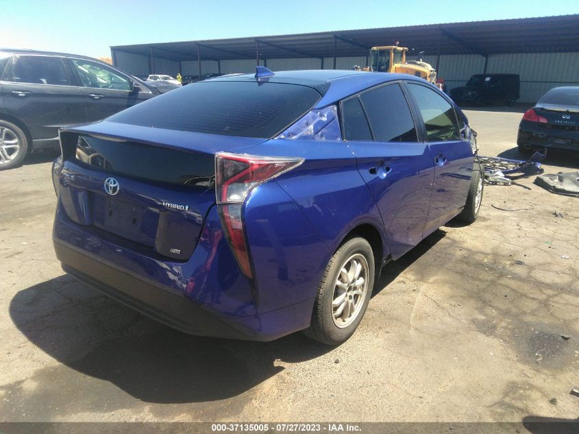 2016 TOYOTA PRIUS FOUR - JTDKARFU2G3505745