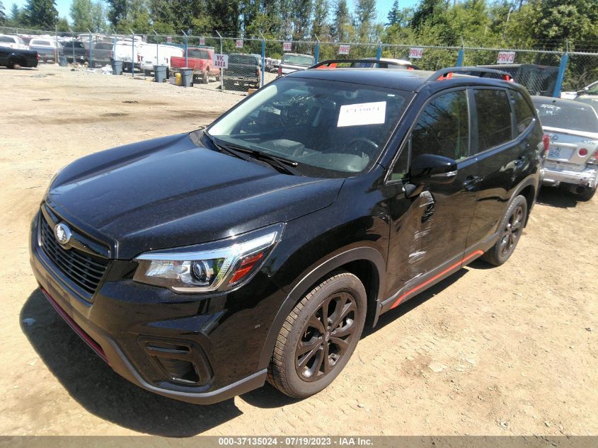 2019 SUBARU FORESTER SPORT - JF2SKAPC3KH594193