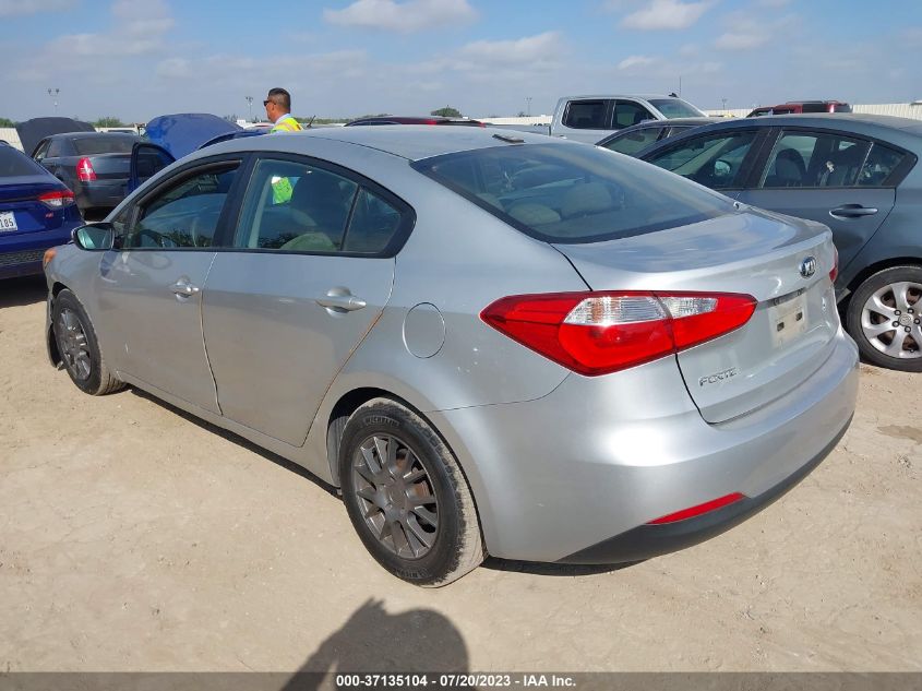 2015 KIA FORTE LX - KNAFK4A63F5303846