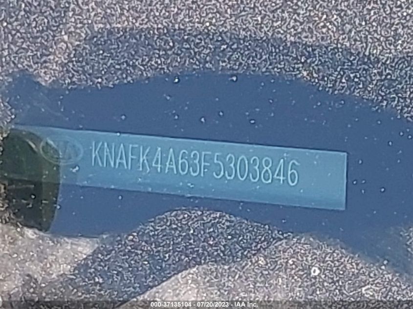2015 KIA FORTE LX - KNAFK4A63F5303846