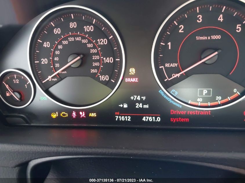 2016 BMW 3 SERIES 340I XDRIVE - WBA8B7G52GNT95736