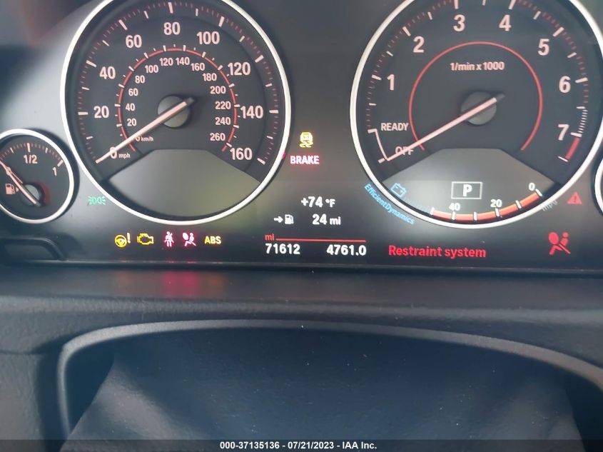 2016 BMW 3 SERIES 340I XDRIVE - WBA8B7G52GNT95736