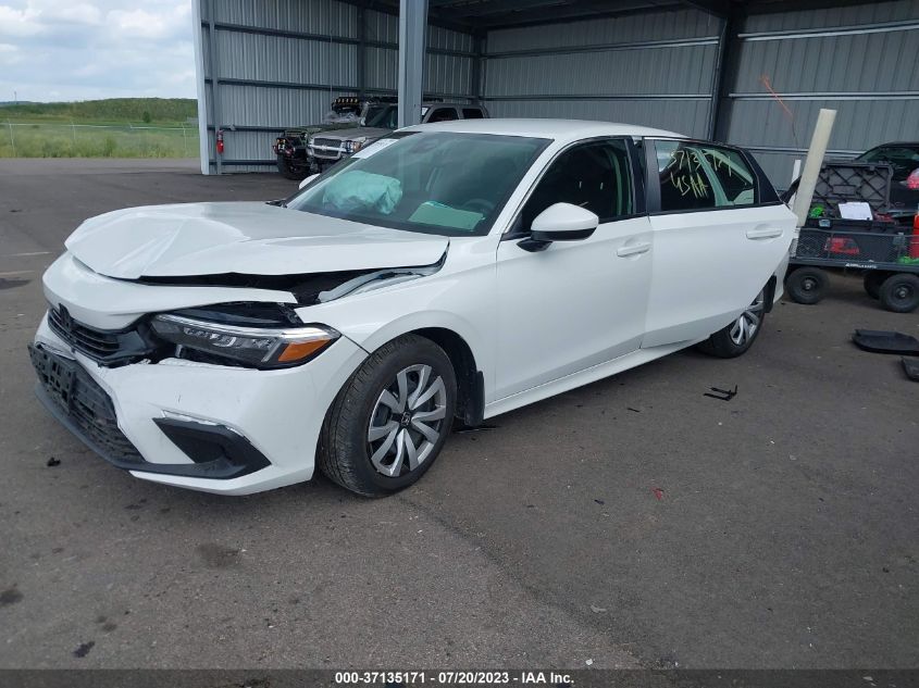 2022 HONDA CIVIC SEDAN LX - 2HGFE2F22NH576810