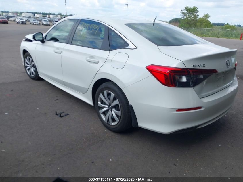 2022 HONDA CIVIC SEDAN LX - 2HGFE2F22NH576810