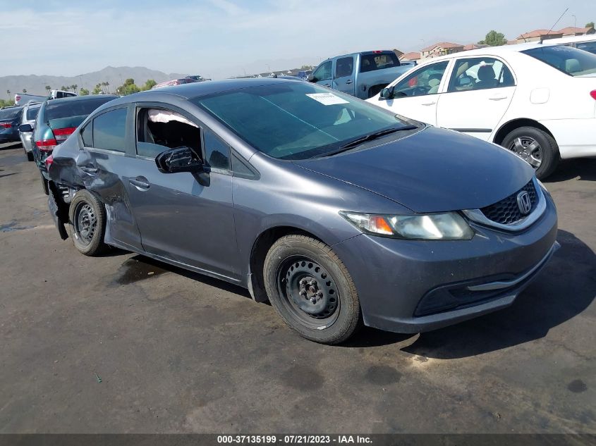 2014 HONDA CIVIC SEDAN LX - 2HGFB2F56EH508125