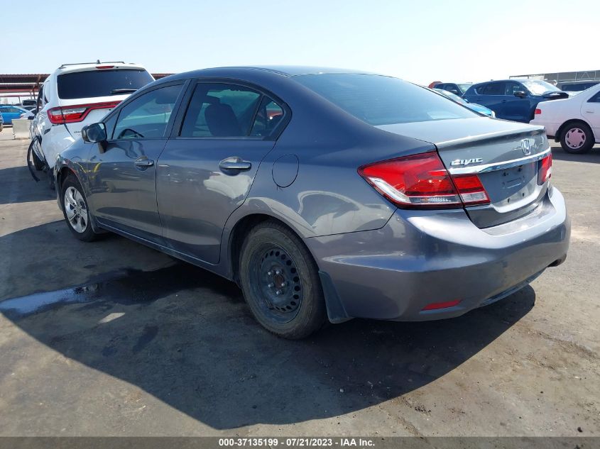 2014 HONDA CIVIC SEDAN LX - 2HGFB2F56EH508125