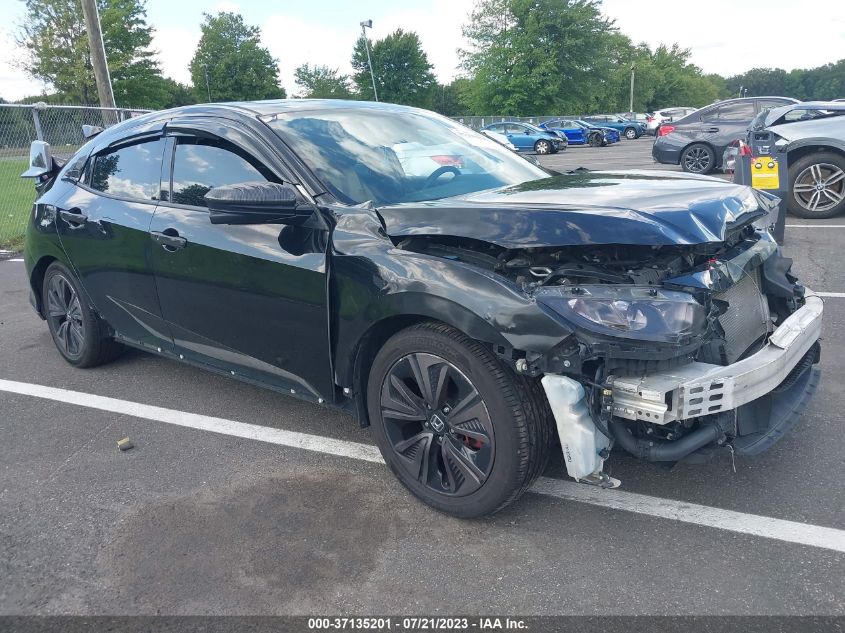 2017 HONDA CIVIC HATCHBACK EX-L NAVI - SHHFK7H74HU412447