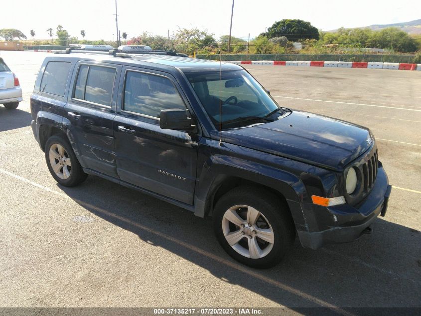 2014 JEEP PATRIOT LATITUDE - 1C4NJRFB6ED540887
