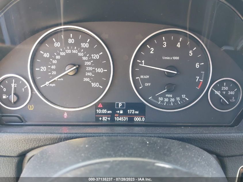 2014 BMW 3 SERIES 328I XDRIVE - WBA3B5G55ENS06704