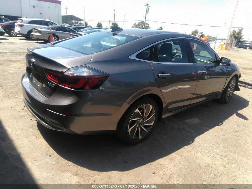 2019 HONDA INSIGHT TOURING 19XZE4F98KE024837